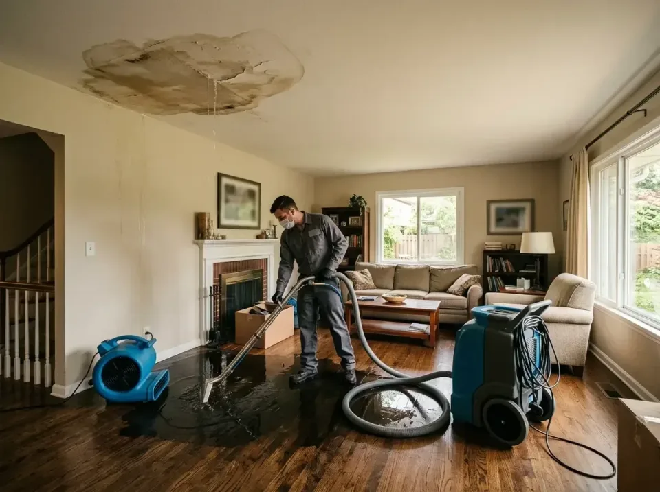 attic-pipe-burst-ceiling-drip-008 — frequently asked questions, Water Damage Restoration & Carpet Care in Springdale, NJ